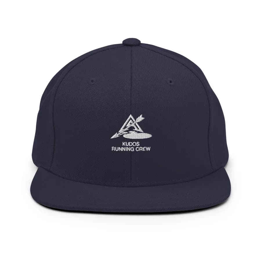 Kudos Running Crew Snapback Cap