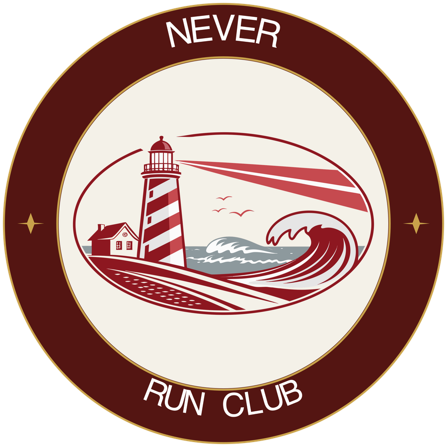 Never Run Club logo